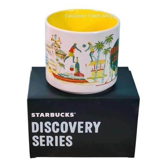 Starbucks Orange County Discovery Series Full Size 14 oz. Ceramic Mug NIB - Picture 2 of 8